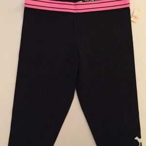 VS pink yoga crop