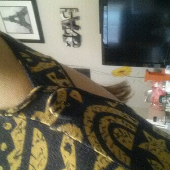 Cute cut-out aztec summer dress - Picture 3 of 3