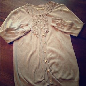 🎉Donating soon 🎉3/4 sleeve light gray cardigan