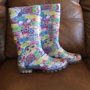 I'm selling my Coach Rain Boots!