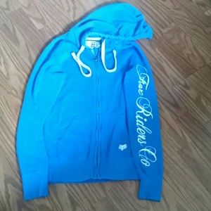 Fox zip-up hoody