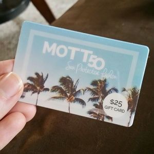 $25 Gift Card to Mott 50!