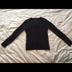 Mango Navy Sweater