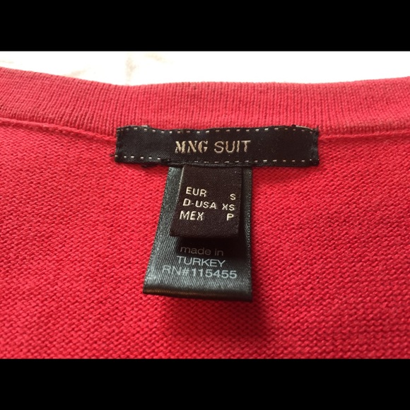 Mango Red Mini Dress - Picture 2 of 4