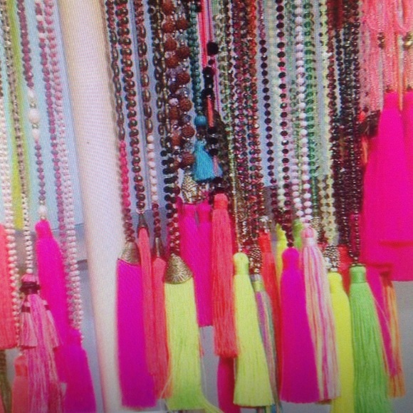 REAL Fresh Water Pearl& Crystal tassel Necklaces-Boutique - Picture 2 of 9