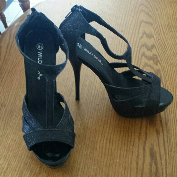 Sparkly party shoes