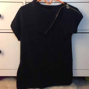 Michael Kors zipper collar sweater