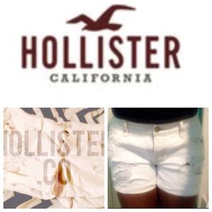 White Hollister .Co Shorts