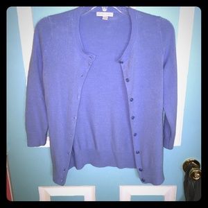 Light blue cardigan