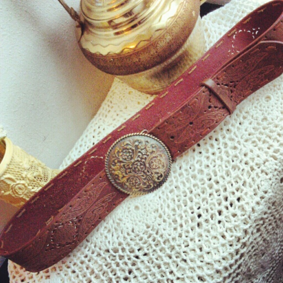 SOLD!!! Authentic Leather Belt by Nine West - Picture 2 of 4