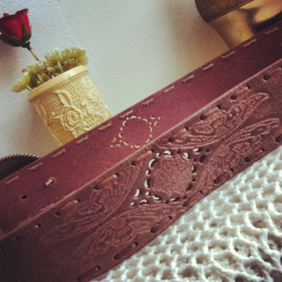 SOLD!!! Authentic Leather Belt by Nine West - Picture 3 of 4