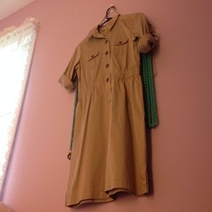 Khaki dress