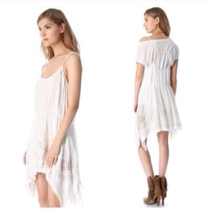 free people meadows white slip