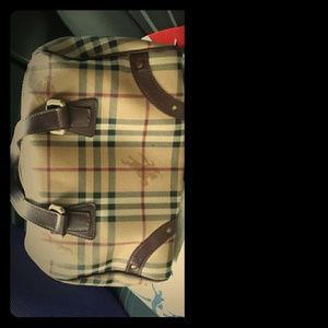 Burberry chester satchel bag