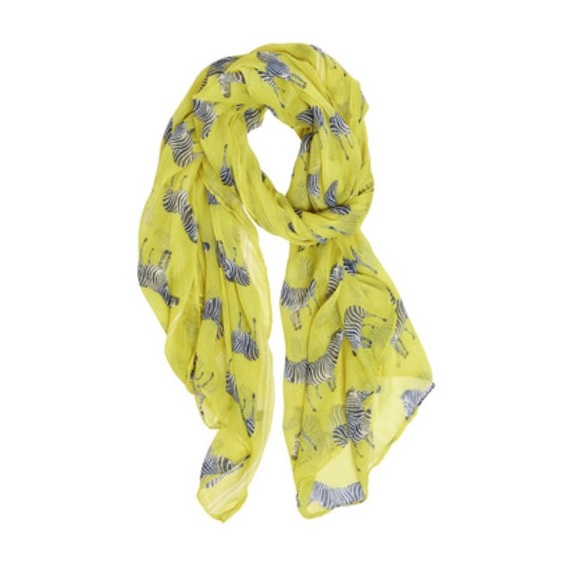 Zebra Print Scarf