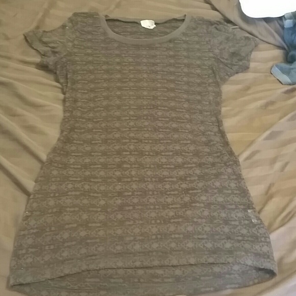 Brown see through BKE t-shirt!