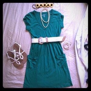 Bundled. 2 dresses. One belt.