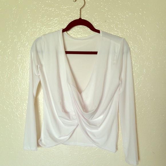 NWOT casual cross white shirt