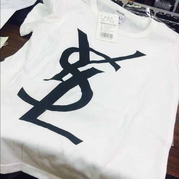 SHORT SLEEVE YVES SAINT LAURENT TEE (KIDS)