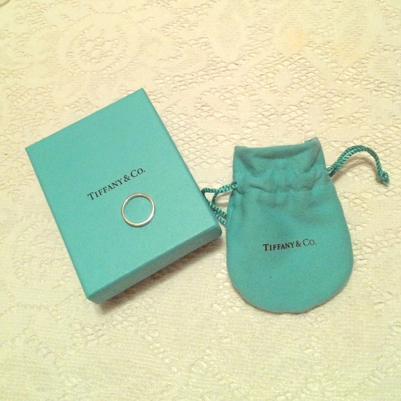 Tiffany & Co Sterling Silver "I love you" ring