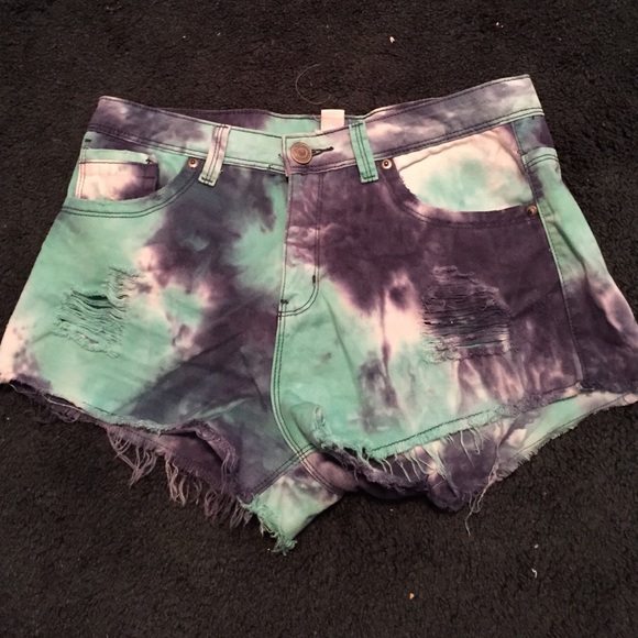 Forever 21 Pants - Tie dye shorts