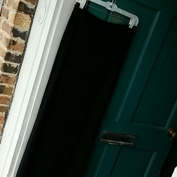 J.Crew Long Black Skirt