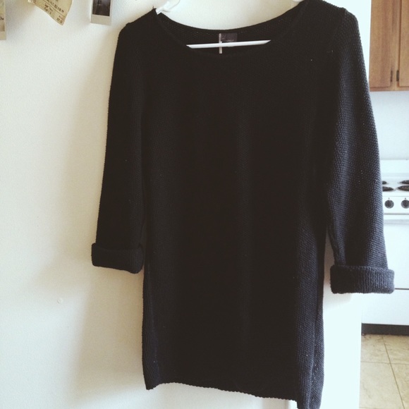 Black Sweater Tunic