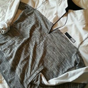 PINK quarter zip sweatshirt