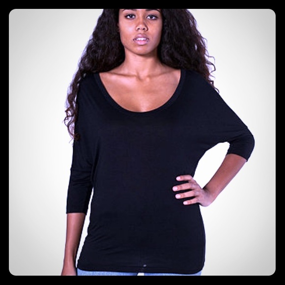 Black Off the Shoulder T-shirt