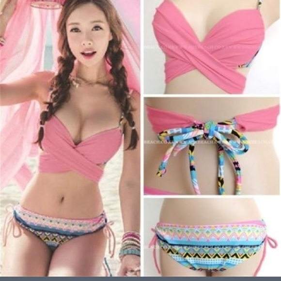 NEW! Women Sexy Bikini Set -- Padded Push Up Top