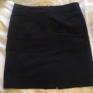 Navy blue skirt