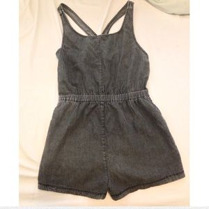 🎉BLOWOUT SALE 🎉 💙Grey stone washed romper💙