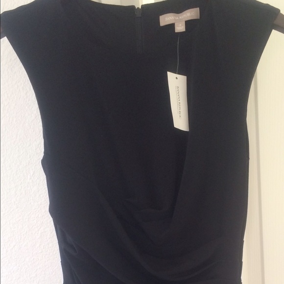 New BANANA REPUBLIC Blk Dress NWT Sz4 - Picture 3 of 8