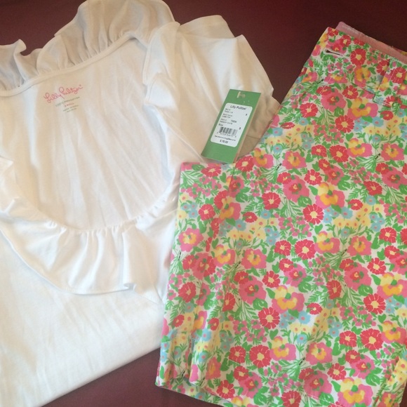 Lilly Pulitzer Tops - Lilly Pulitze combo set top new (small) bottom 2.