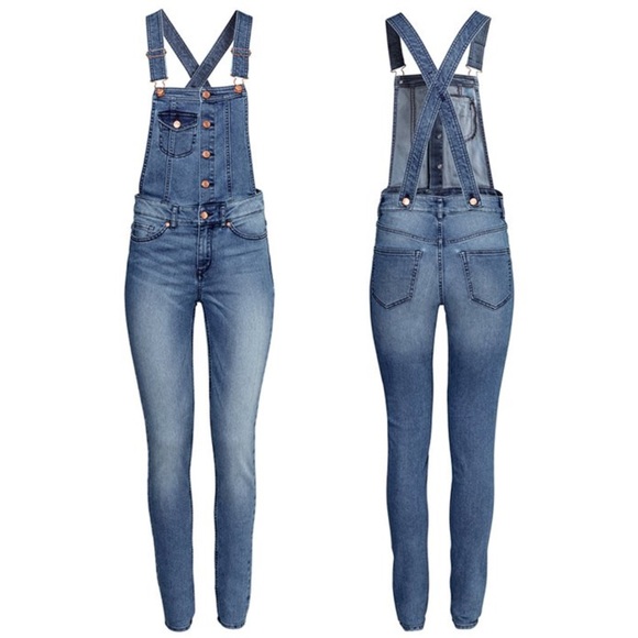 Denim overalls