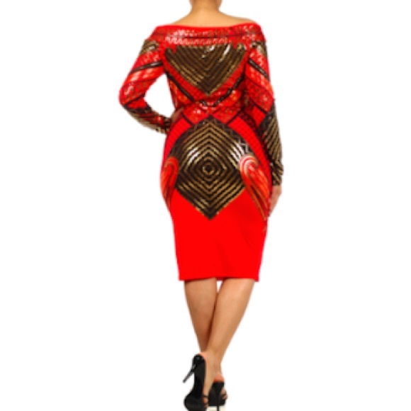 Red 3X(18) BNWT Bodycon Dress For @Curlydimplez