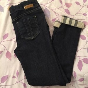 Authentic Burberry girls denim size 10