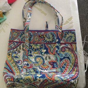 Vera Bradley marina paisley Vera tote