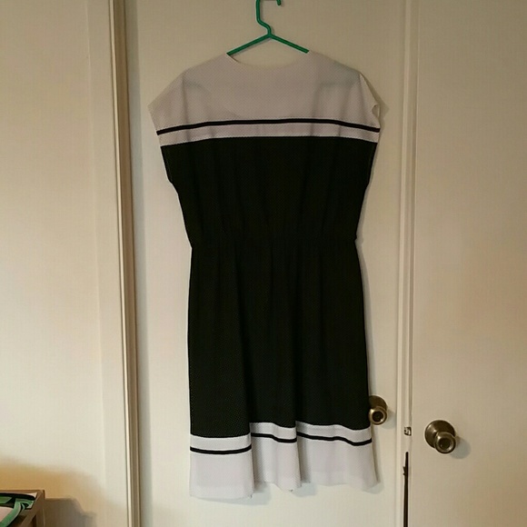 Vintage contrast polka dot dress - Picture 2 of 3