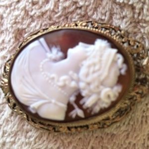 Large Cameo Brooch