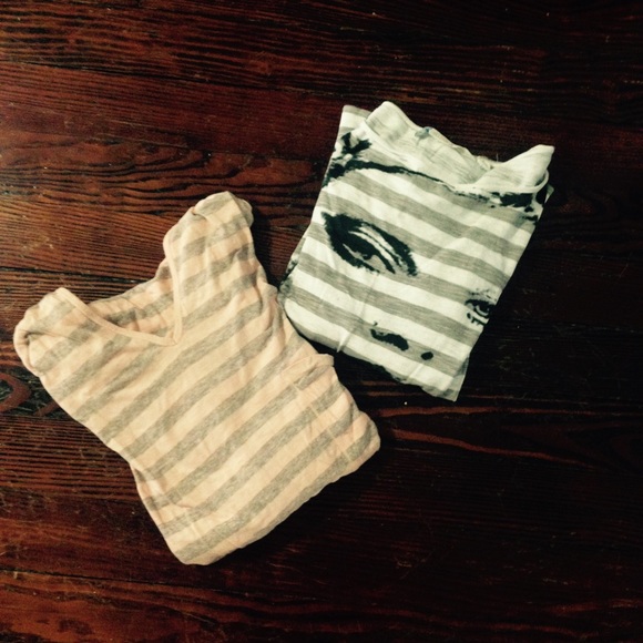 Two Striped Chelsea and Violet Tops