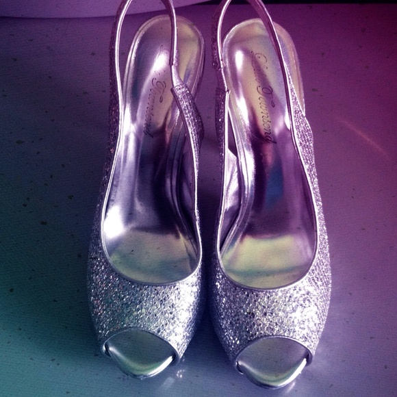 Lulu Townsend Silver Heels