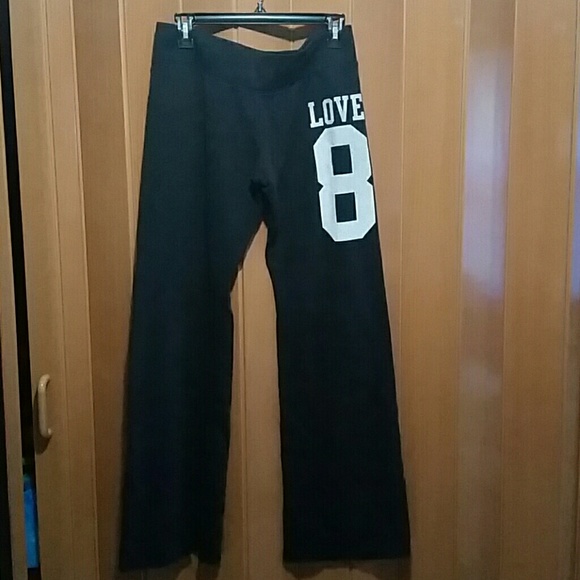 Pink sweatpants