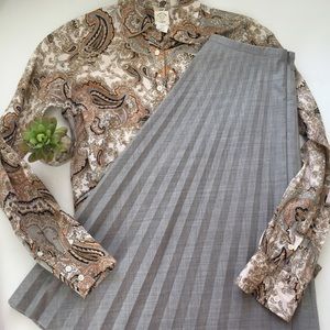 3-Piece OUTFIT 💋 Top/Skirt & Earrings