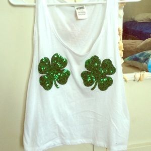 Victoria's Secret St Patrick's day tank top