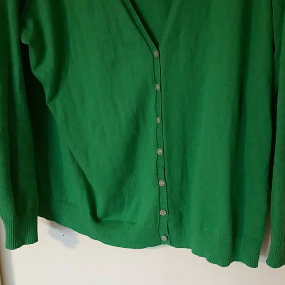 Green slouchy cardigan - Picture 3 of 3