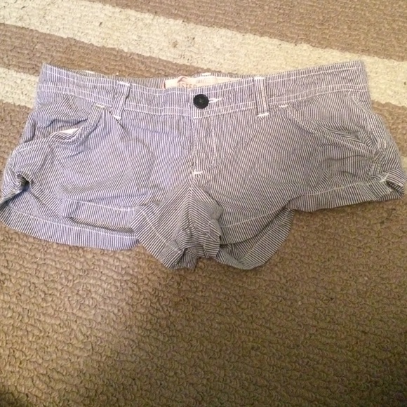Striped Hollister shorts