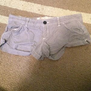 Striped Hollister shorts