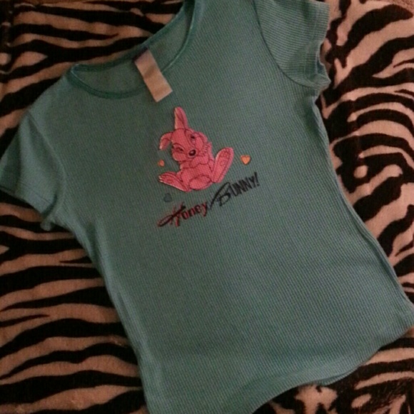 Short sleeve Disney PJ shirt Girl small - Picture 1 of 1