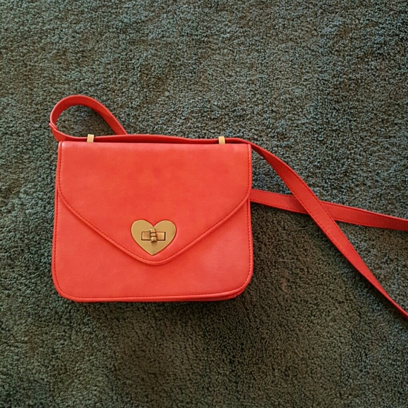 Coral forever21 crossbody